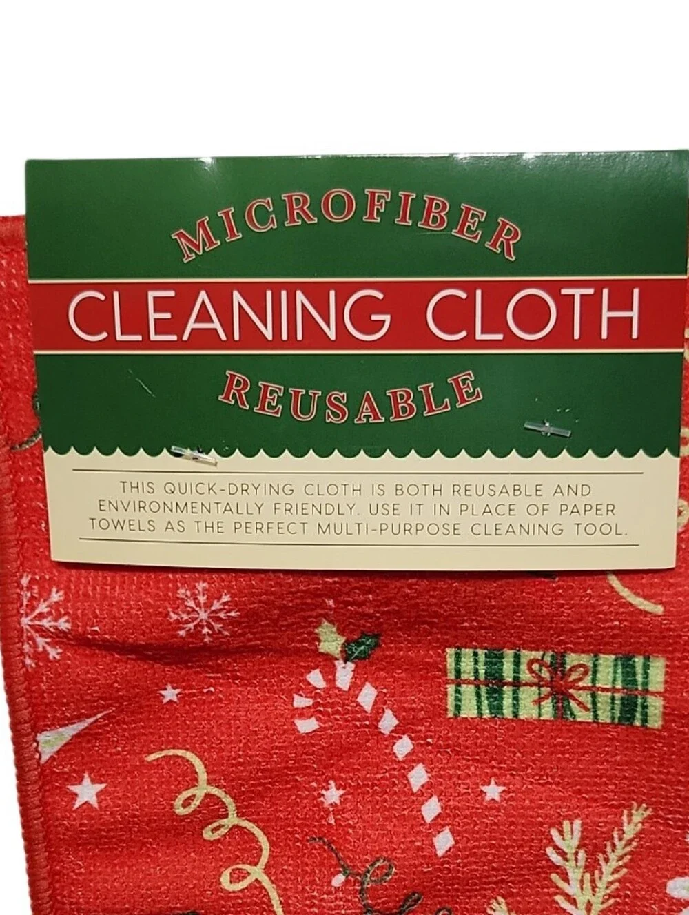 2 St Joseph's Indian School Microfiber Reusable Cloths + 1 Premium Microfiber